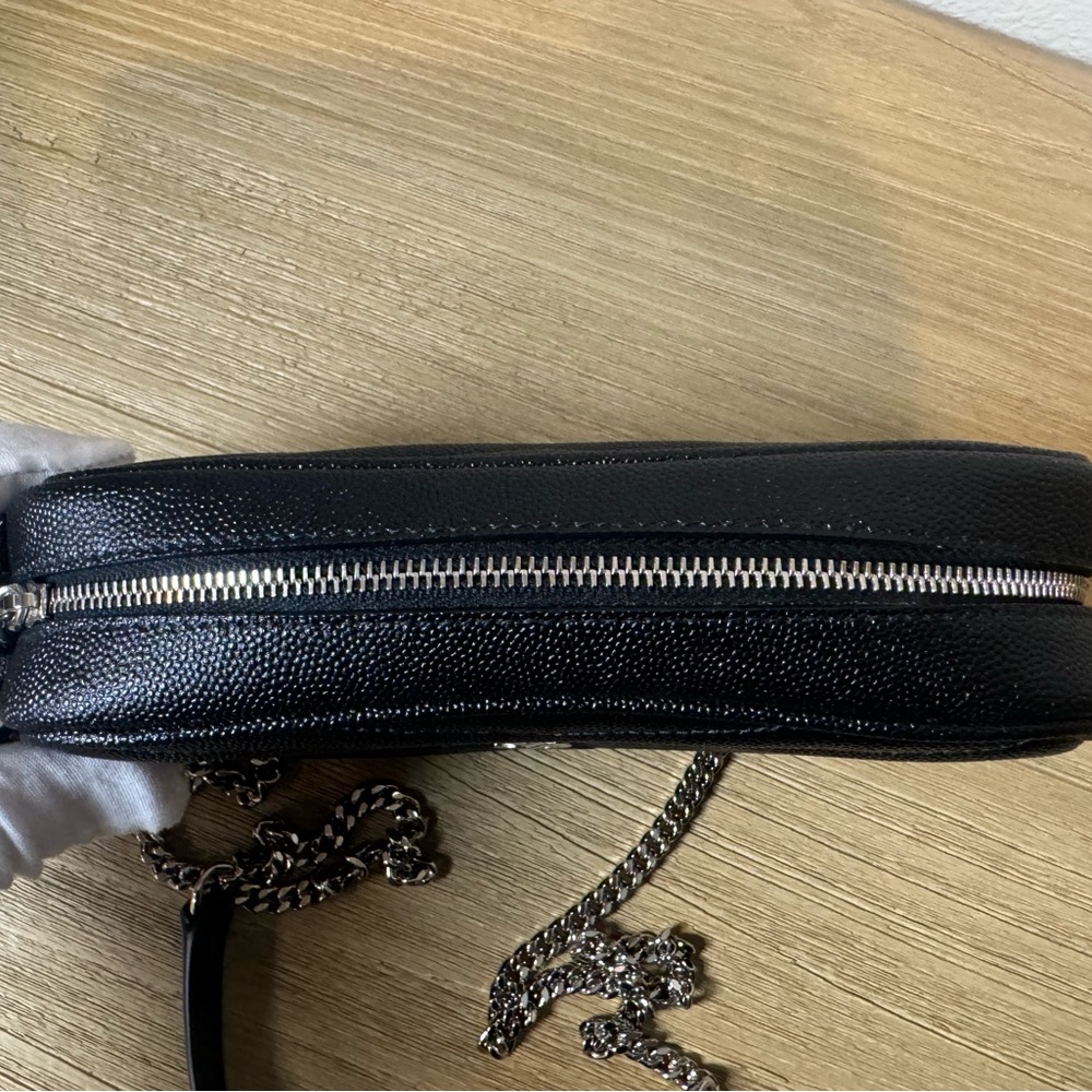 YSL Mini Lou Grain De Poudre Matelasse Monogram Camera Bag - Picture 5 of 6